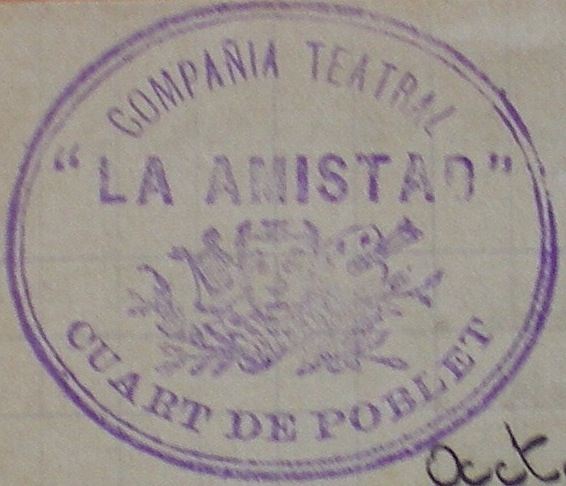 Companyia teatral de l'Amistat 1924