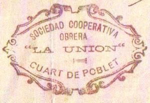 Sociedad Cooperativa La Unión. 1919