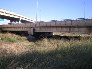 Barranc de la Saleta, a terme de Quart