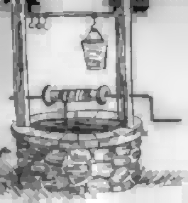 La cisterna del Palau del Marqués.